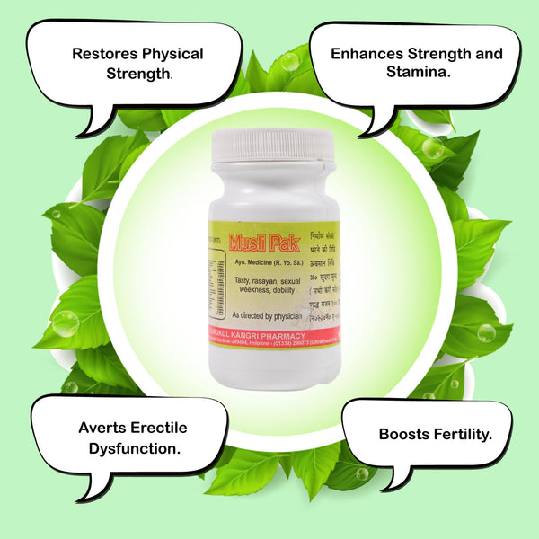 Musli Pak A Natural Ayurvedic Health Supplement The Vedya